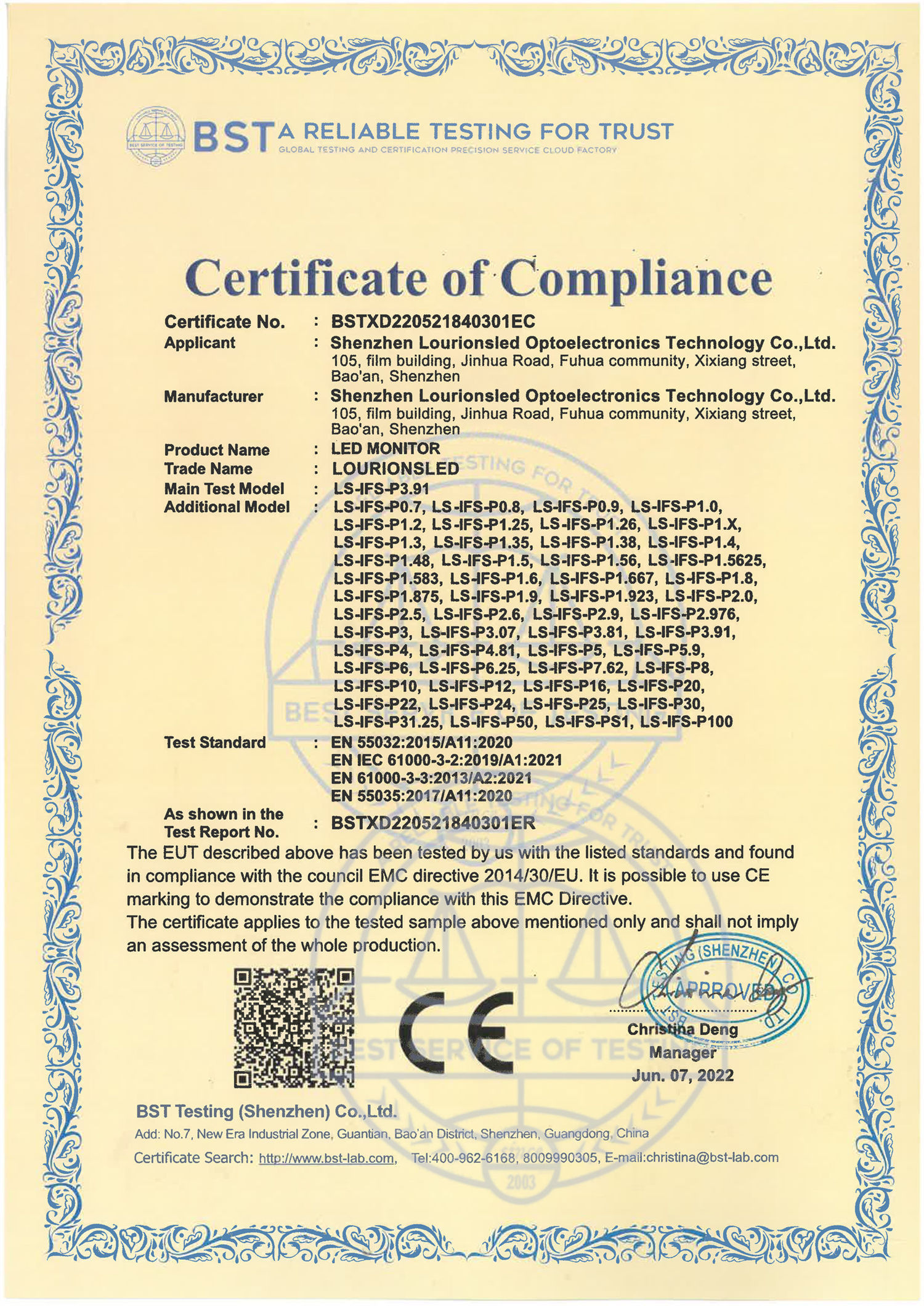 Company Certifications 001