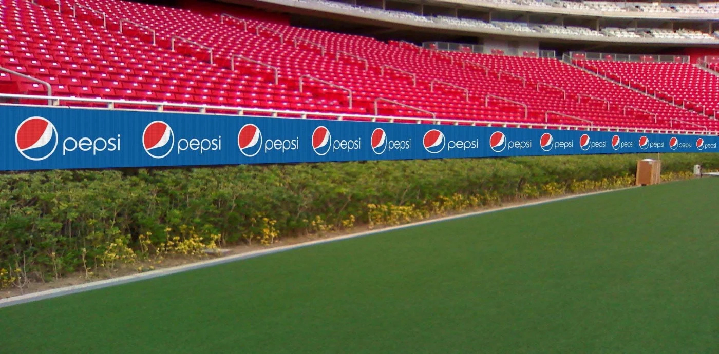 P10 Stadium Perimeter LED Display in Argentina